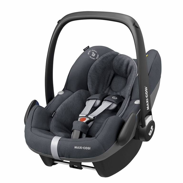Maxi-Cosi, Pebble Pro i-Size - fotelik samochodowy od urodzenia do ok. 12 miesiąca życia 45 cm - 75 cm -Essential Graphite