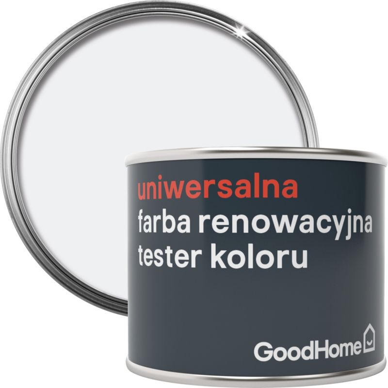 Tester farby renowacyjnej uniwersalnej GoodHome north pole satyna 0,07 l