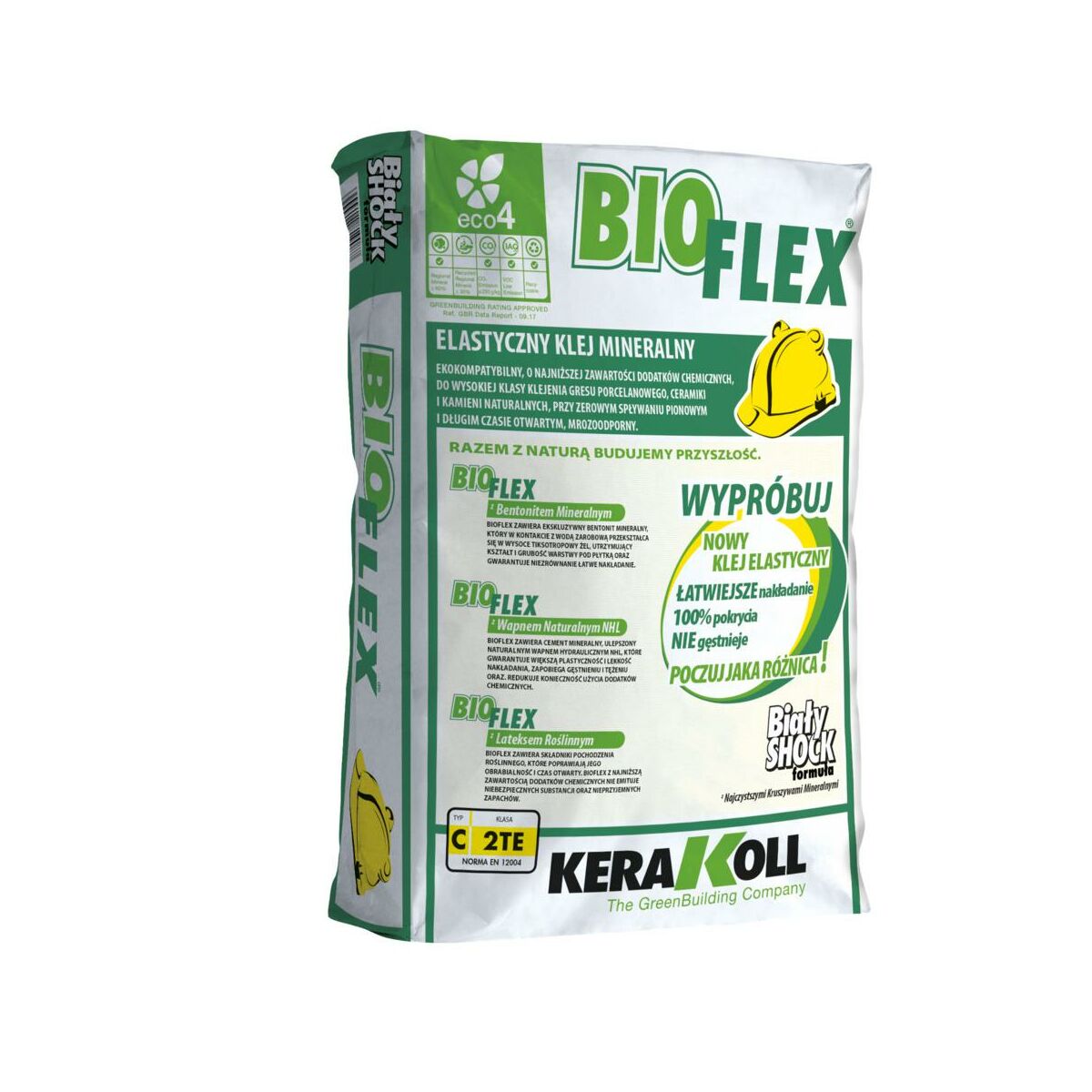 Zaprawa klejowa BIOFLEX BIAŁA 25 KG KERAKOLL