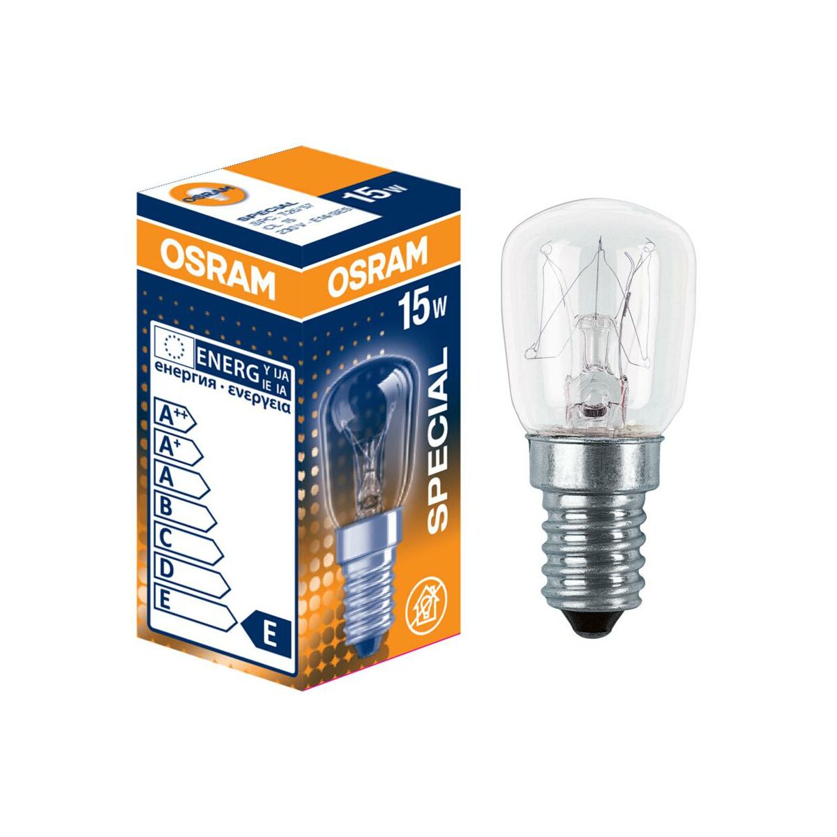 Żarówka do lodówki E14 (230 V) 15 W 110 lm OSRAM