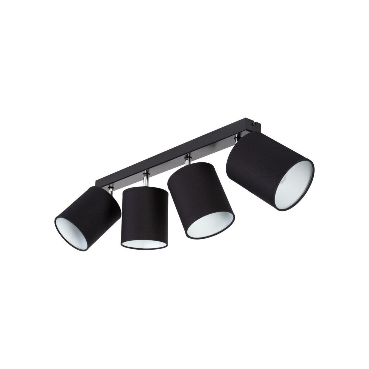 Listwa reflektorowa Aprilla czarna 4 x E27 Spot-Light