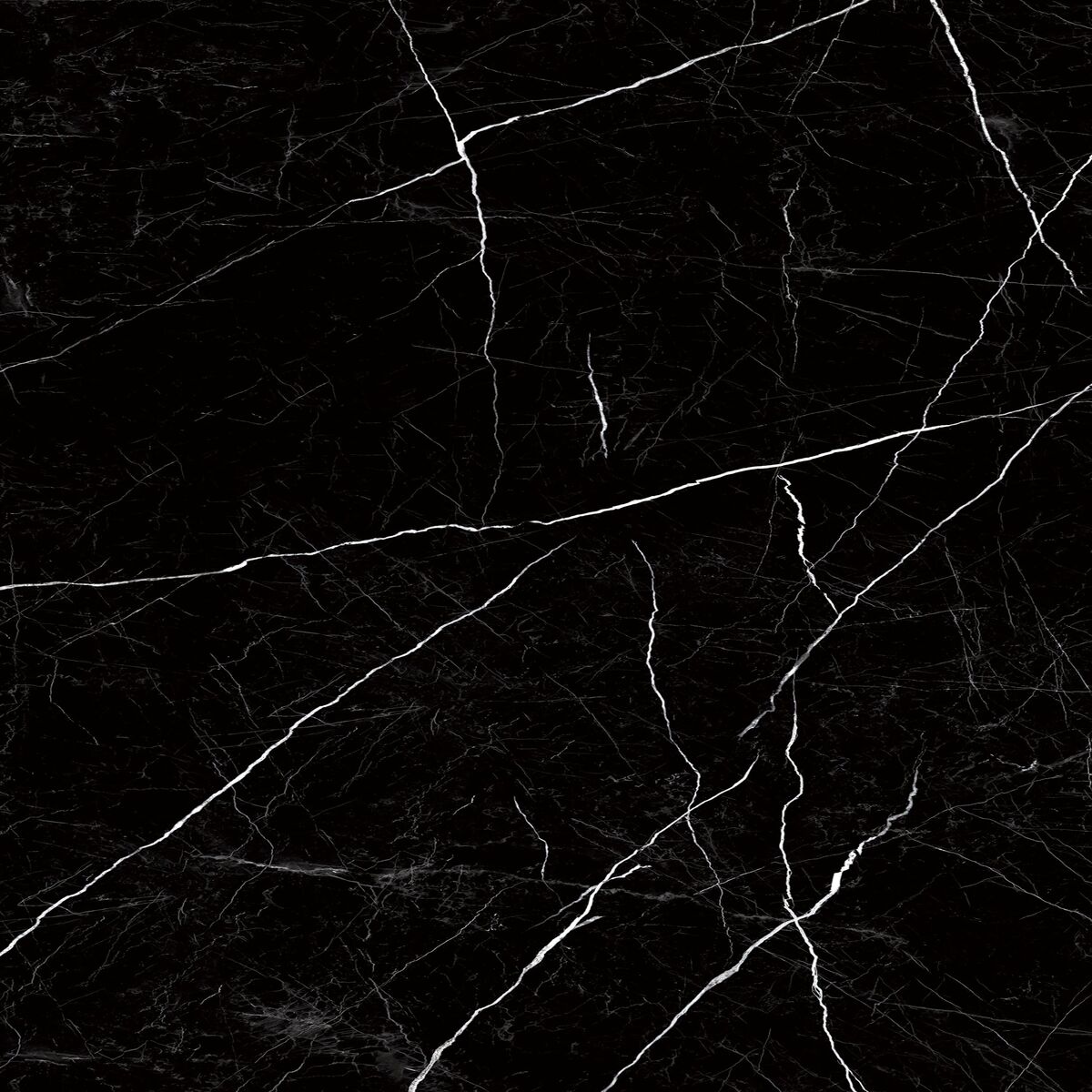 Gres szkliwiony Marquina Nero 120 X 120 9 mm