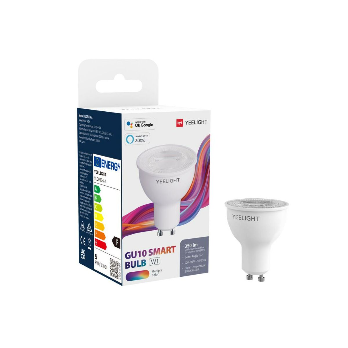 Żarówka LED W1 Smart GU10 350 lm RGB Yeelight