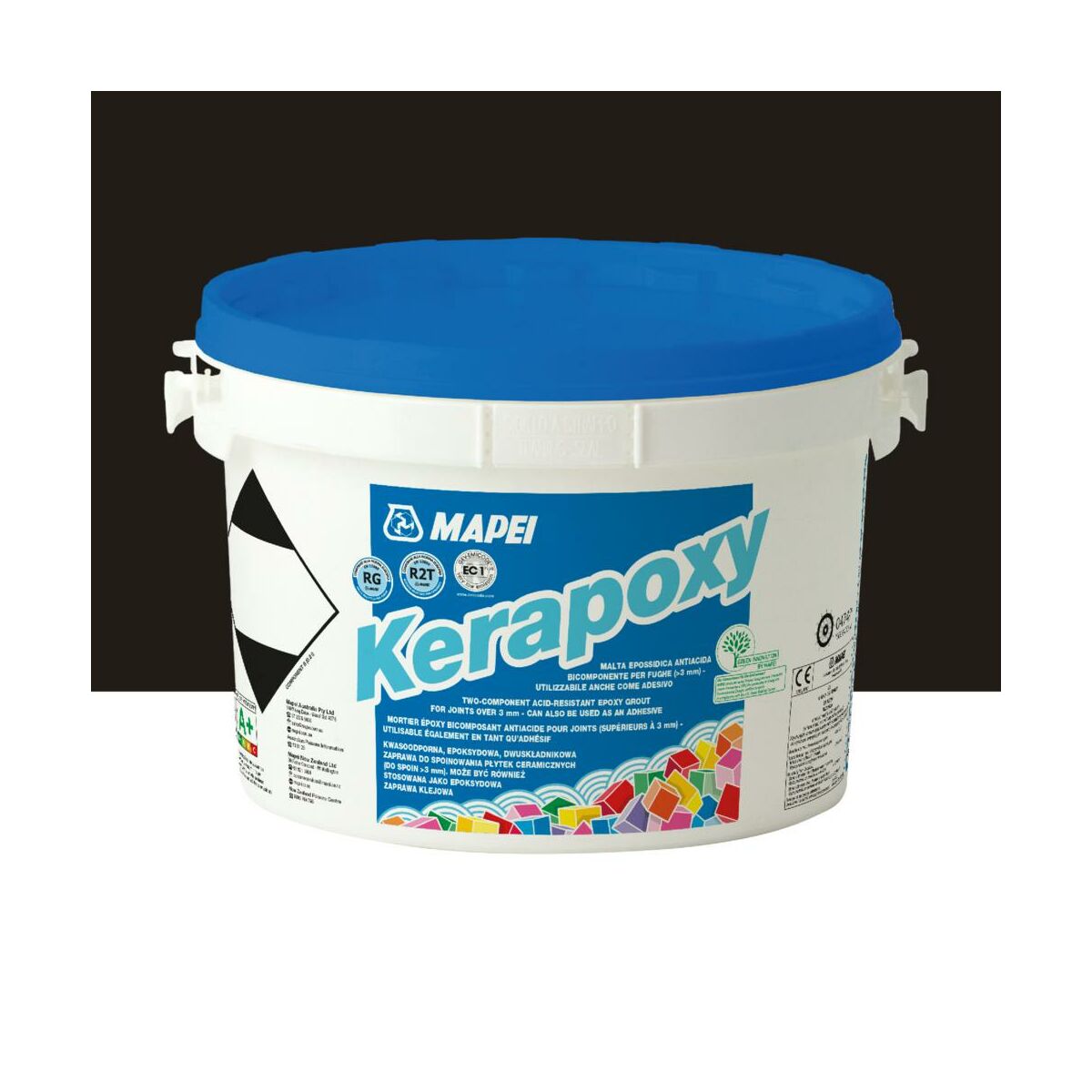 Fuga epoksydowa Kerapoxy czarny 2.0 kg Mapei