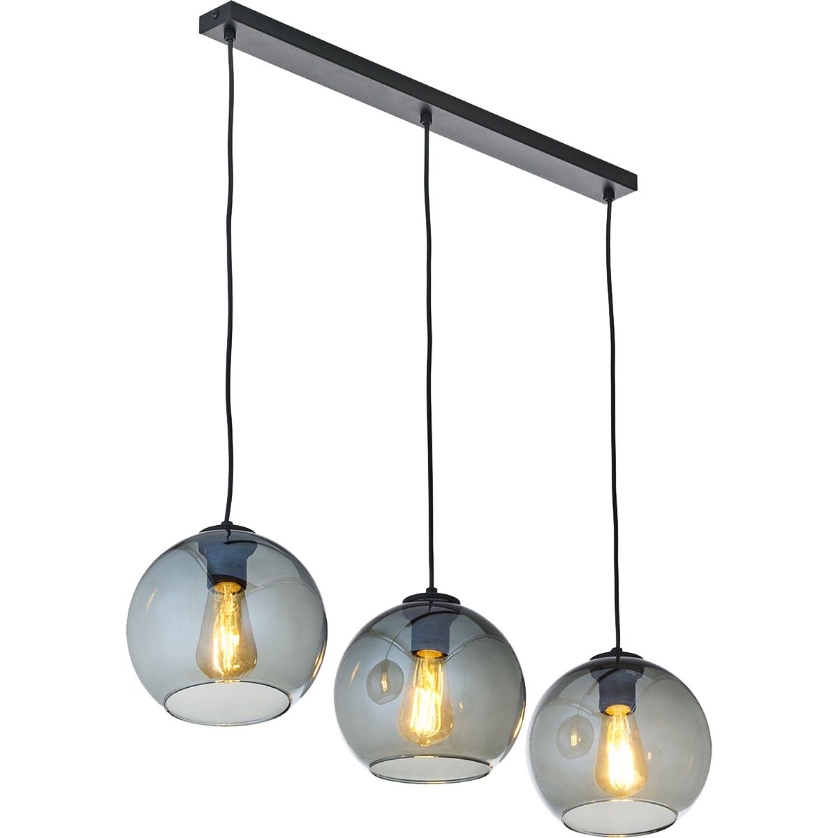 Lampa wisząca Venezia grafit 3 x E27 TK Lighting