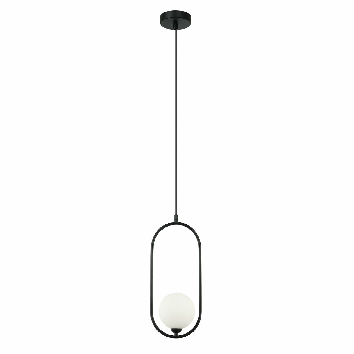 Lampa wisząca Lupus czarna G9 Italux