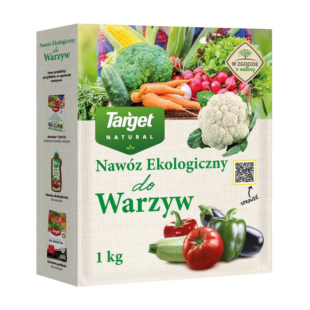 Nawóz do warzyw ekologiczny 1kg Target Natural