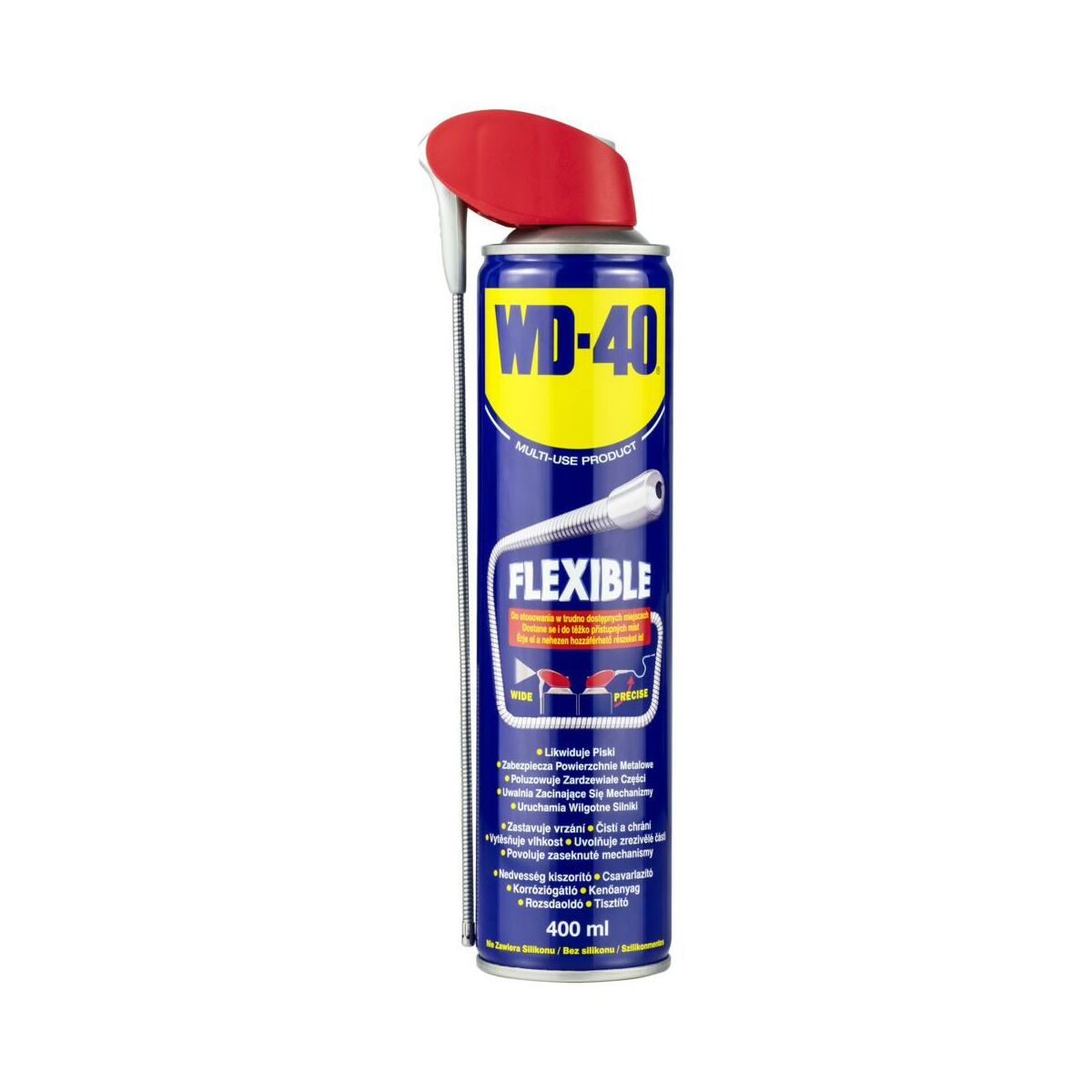 WD-40 środek konserwujący 400ml z aplikatorem flexible