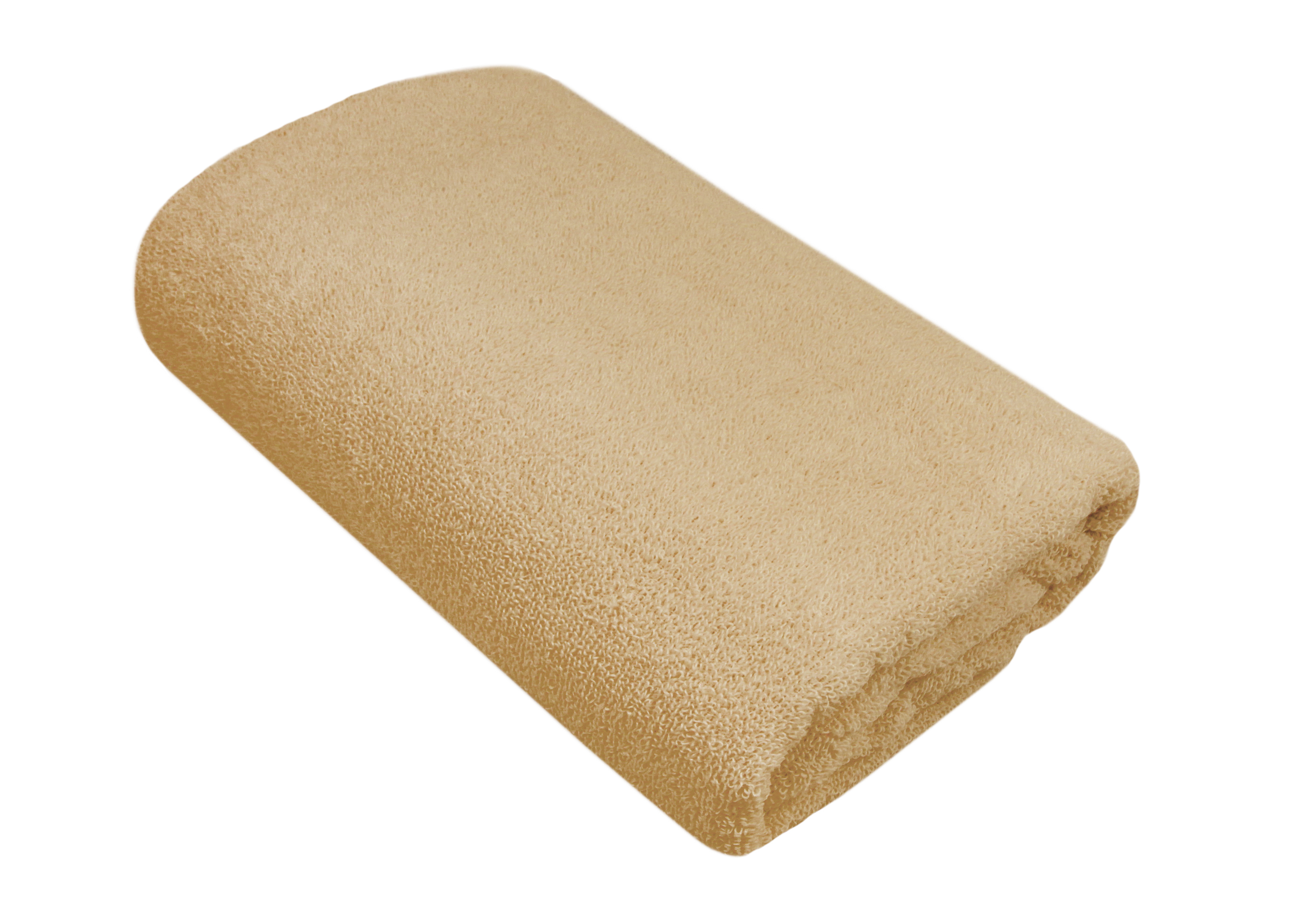 Texpol Gładki ręcznik łazienkowy 30x50 cm bawełna 500 g cappuccino - Wysyłka w 24h