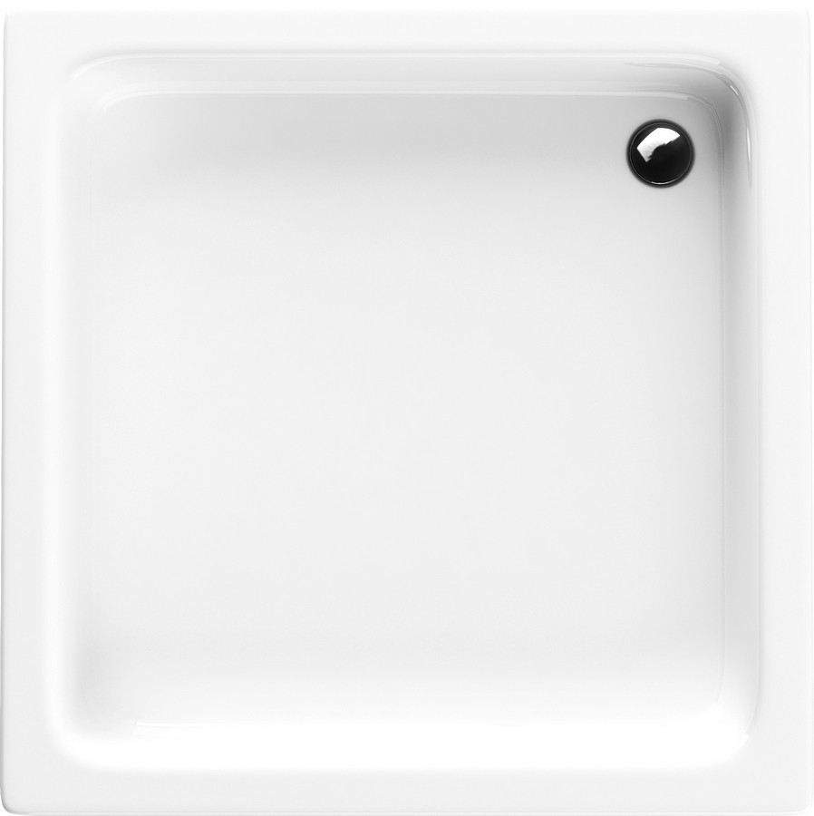 Schedpol Zefir brodzik 90x90 cm kwadratowy biały 3.212