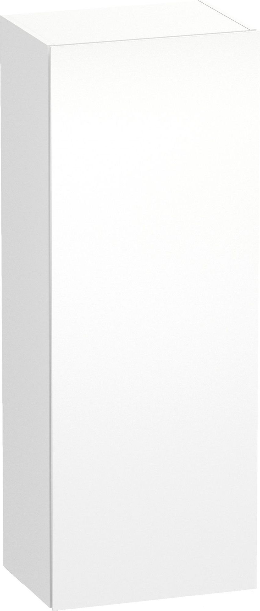 Duravit L-Cube szafka boczna 132 cm wysoka wisząca prawa biały mat LC1179R1818