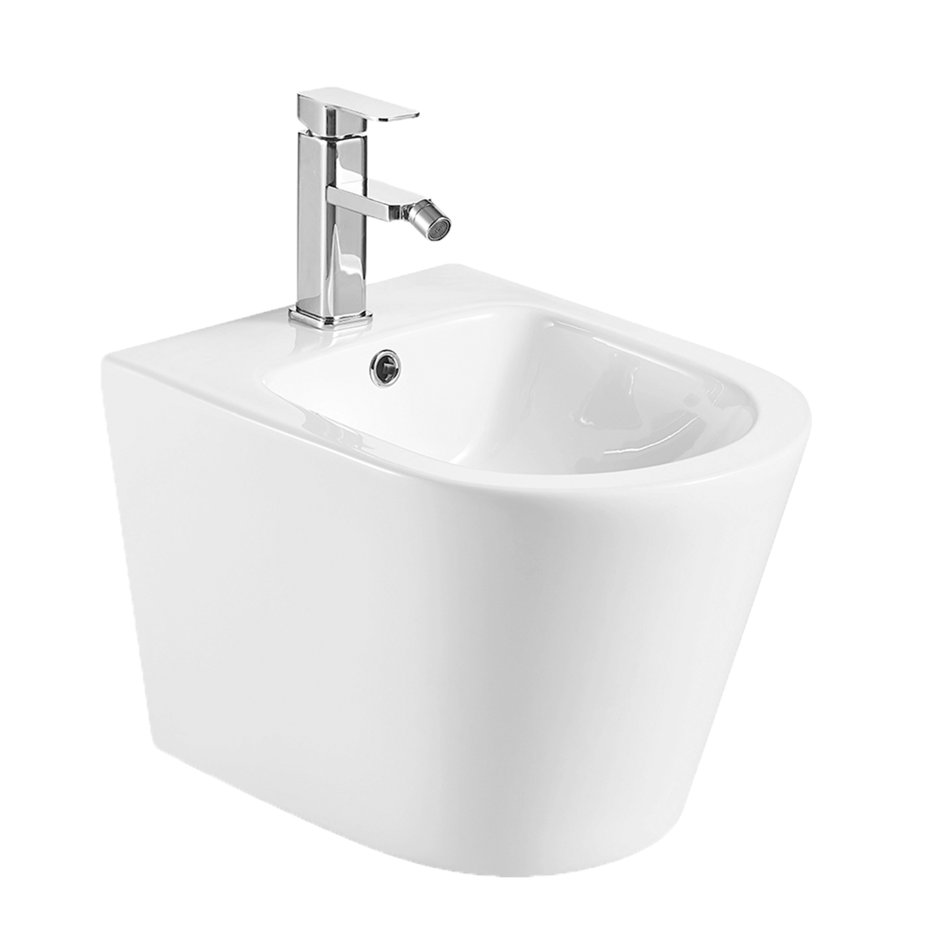 LaVita Galve bidet wiszący 51,5x36 cm biały połysk