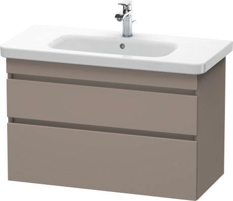 Duravit DuraStyle szafka 93 cm podumywalkowa wisząca bazalt mat DS648204343