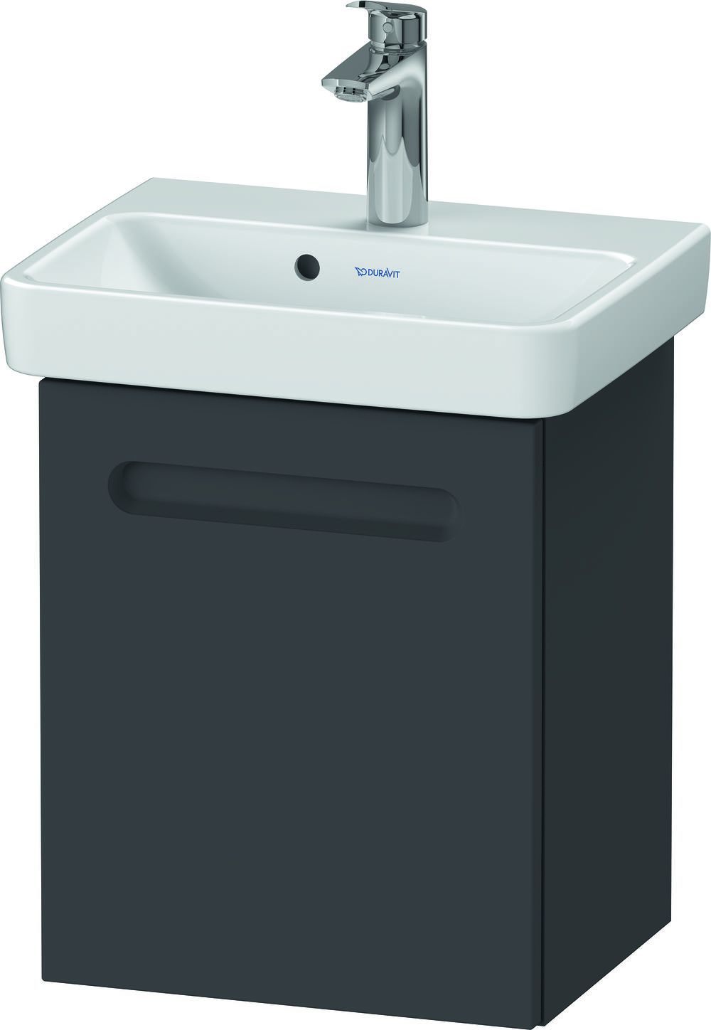 Duravit No.1 szafka 39 cm podumywalkowa wisząca prawa grafit mat N14266R49490000 - Wysyłka w 24h