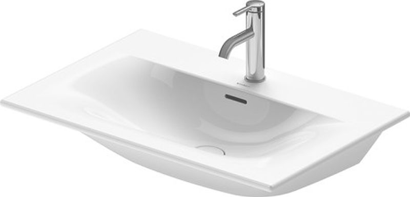 Duravit Viu umywalka 73x49 cm meblowa prostokątna biała 2344730000