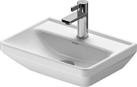 Duravit D-Neo umywalka 45x33,5 cm ścienna biała 0738450041