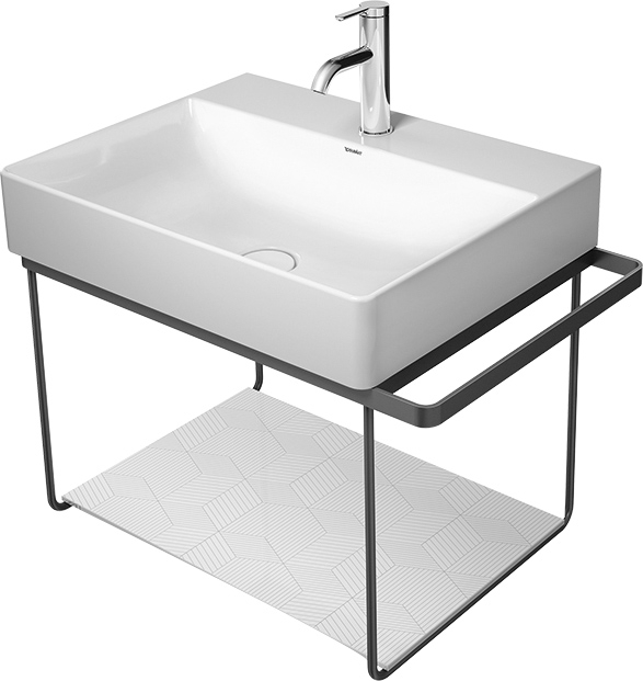 Duravit wkład szklany 47x38 cm morelowa perła 0099698600