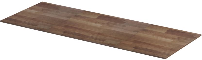 Oristo Uni blat 120 cm naszafkowy dąb naturalny OR00-BU-120-80