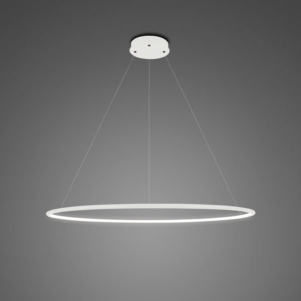 Altavola Design Ledowe Okręgi lampa wisząca 1x43W biała LA073/P_80_in_4k_white