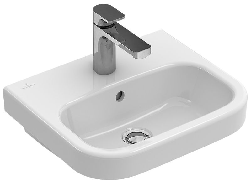 Villeroy & Boch Architectura umywalka 45x38 cm ścienna półokrągła Weiss Alpin 43734501