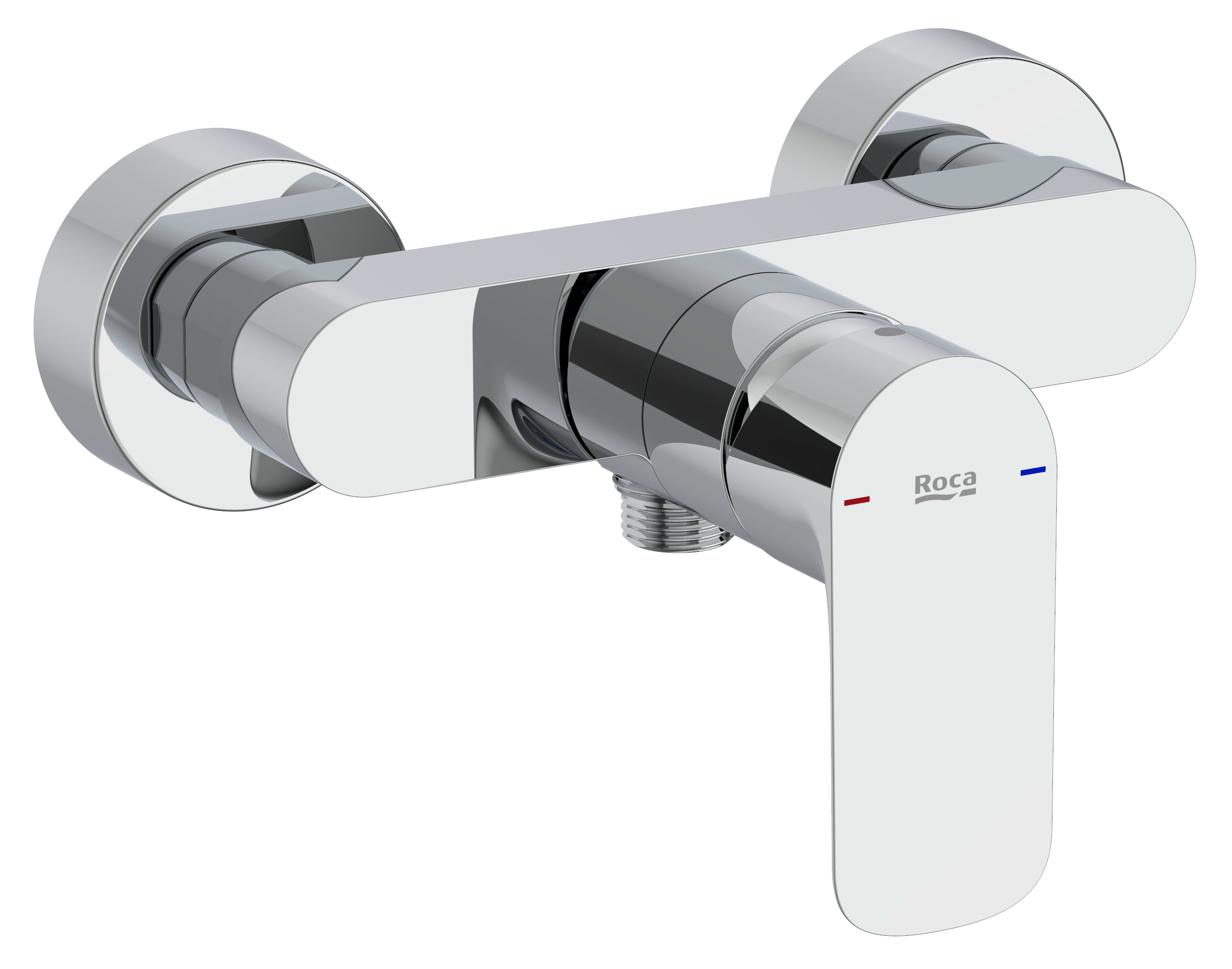 Roca Cala bateria prysznicowa ścienna chrom A5A216EC00