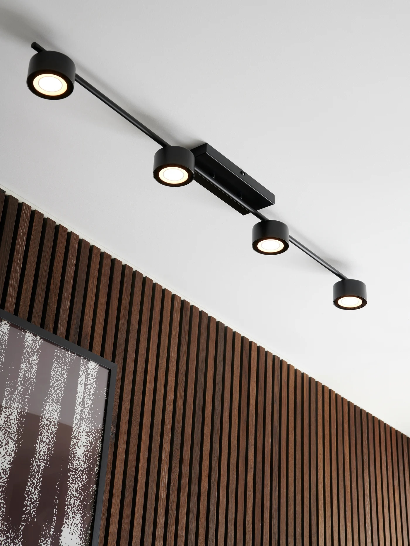 Nordlux Coupar lampa podsufitowa 4x5W LED czarna 2213530103