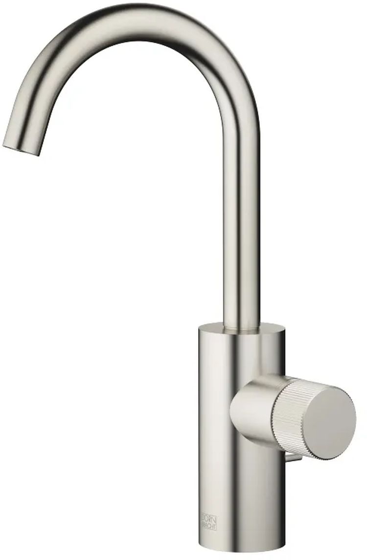 Dornbracht Meta Pure bateria umywalkowa stojąca platyna szczotkowana 33510665-06