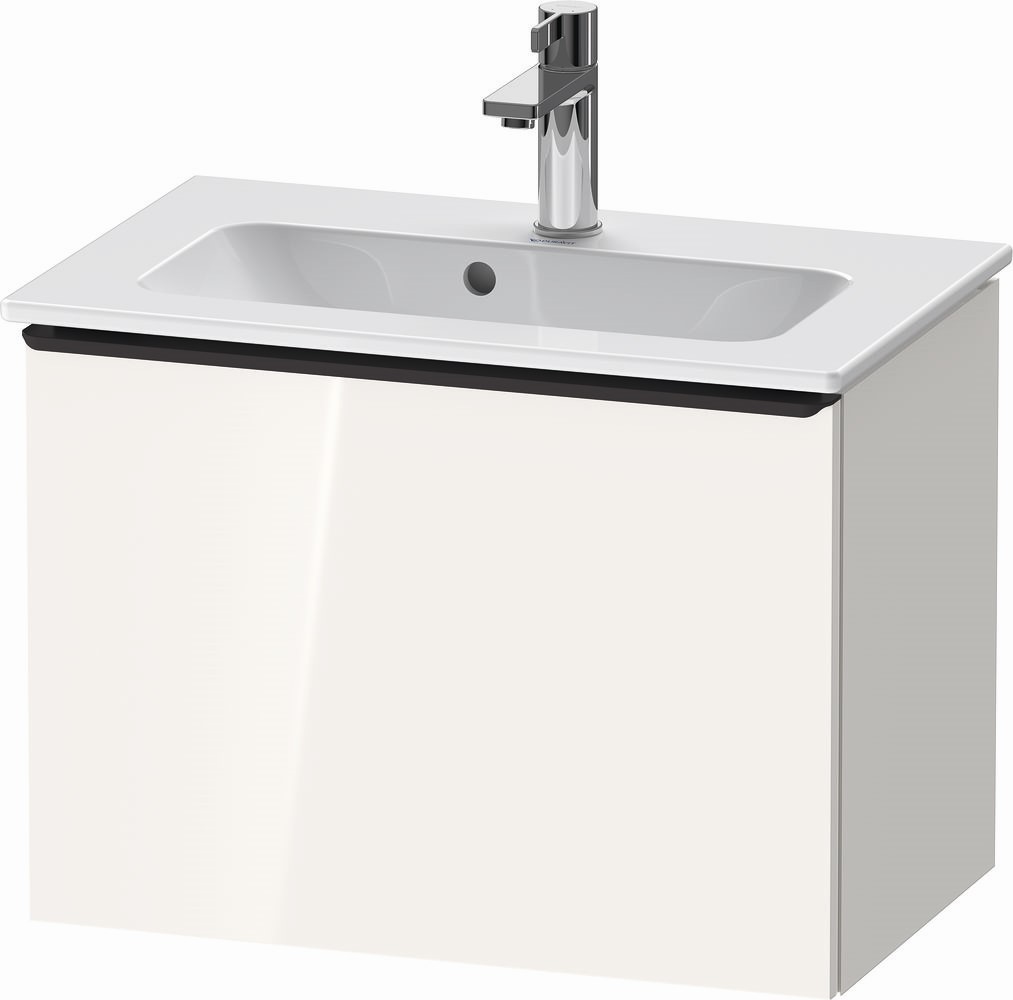 Duravit D-Neo Compact szafka 61 cm podumywalkowa wisząca biały wysoki połysk DE426802222