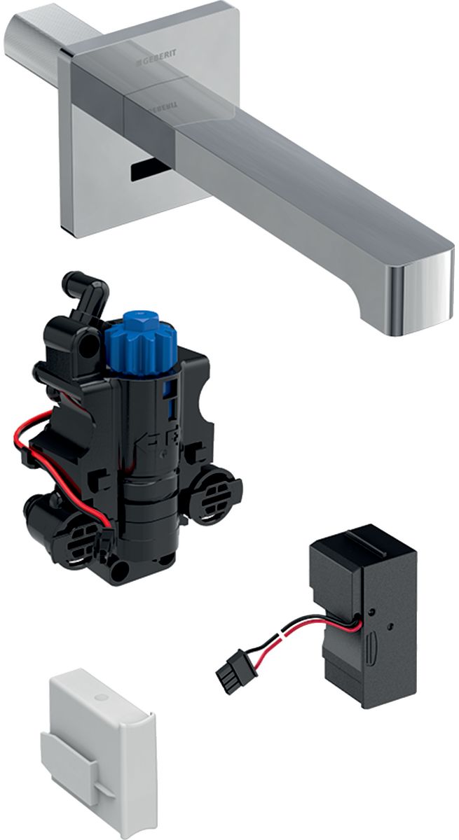 Geberit Brenta bateria umywalkowa podtynkowa termostatyczna elektroniczna chrom 116.277.21.1