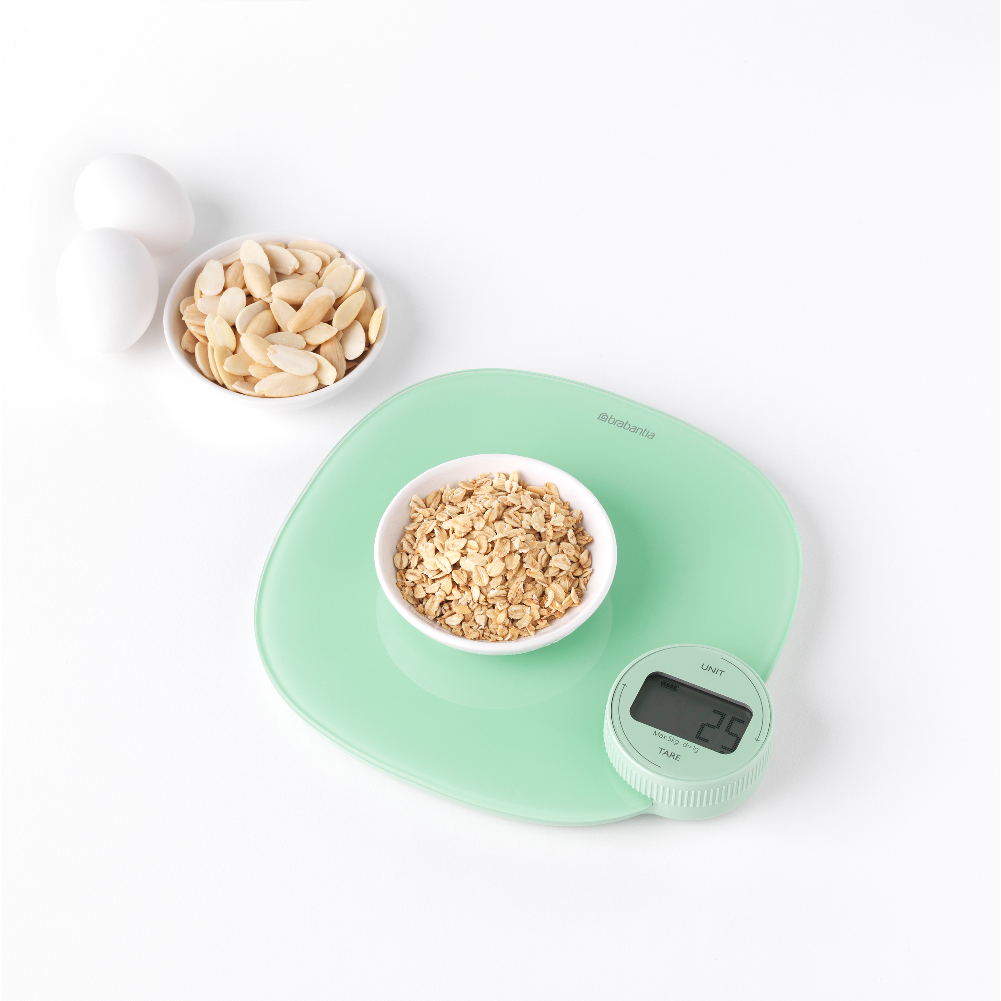 Brabantia Tasty+ waga kuchenna cyfrowa jade green 122903