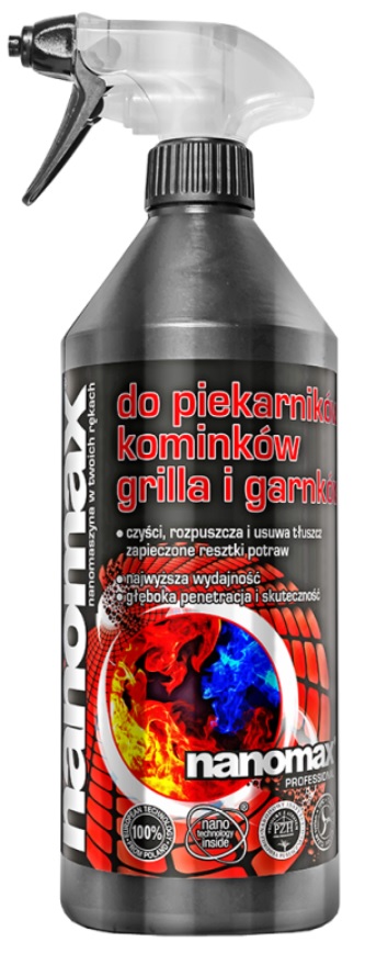 Nanomax Professional preparat do piekarników, kominków i grilla 500 ml (0,5 l) - Wysyłka w 24h