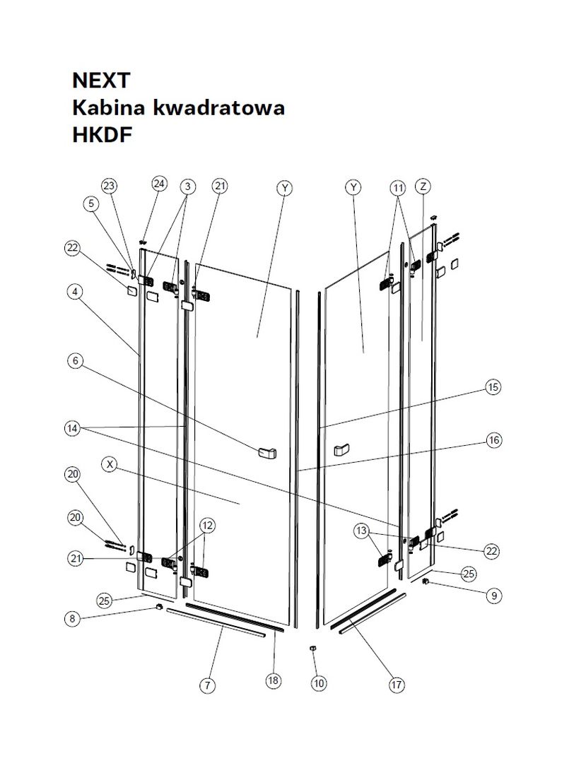 Koło Next uszczelka magnetyczna A950000 - Wysyłka w 24h