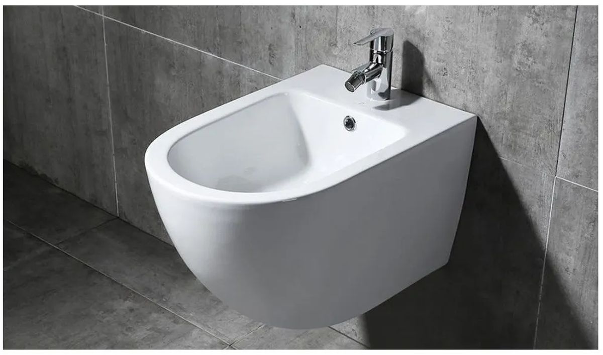 Rea Carlo Mini bidet wiszący biały REA-C2276 - Wysyłka w 24h