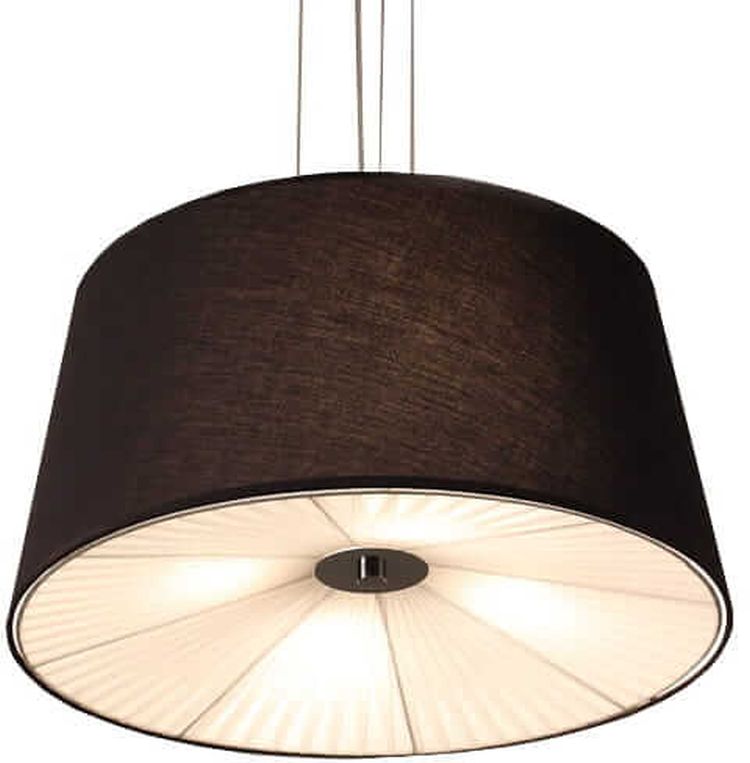 Light Prestige Bali lampa wisząca 4x60W czarna LP-1322/1PBK