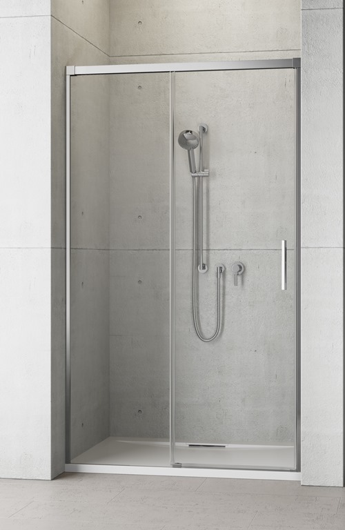 Radaway Idea DWJ drzwi prysznicowe 160 cm wnękowe lewe chrom/szkło przezroczyste 387020-01-01L - Wysyłka w 24h