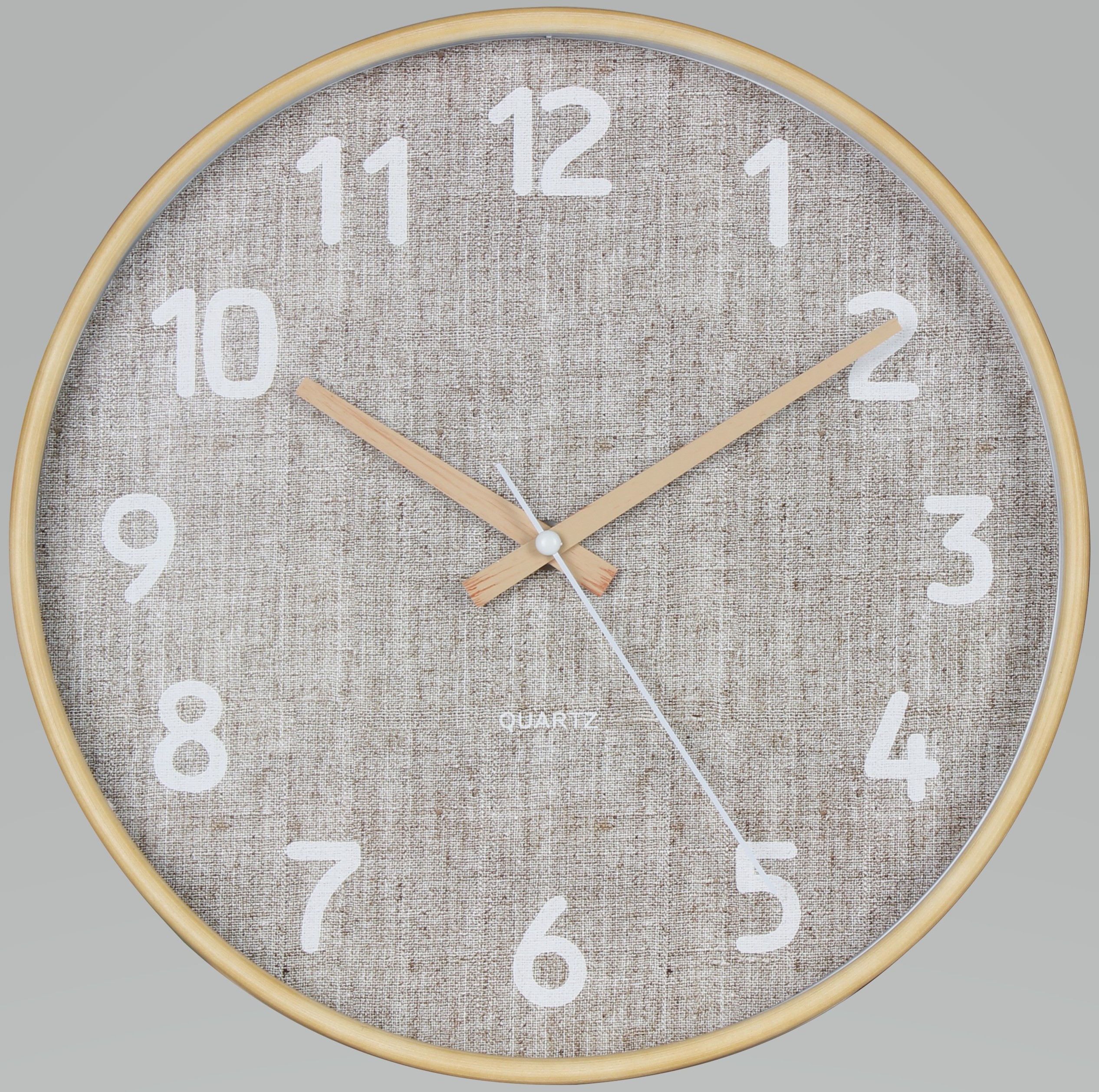 Splendid Canvas zegar ścienny brązowo-beżowy AZ-CANVAS - Wysyłka w 24h
