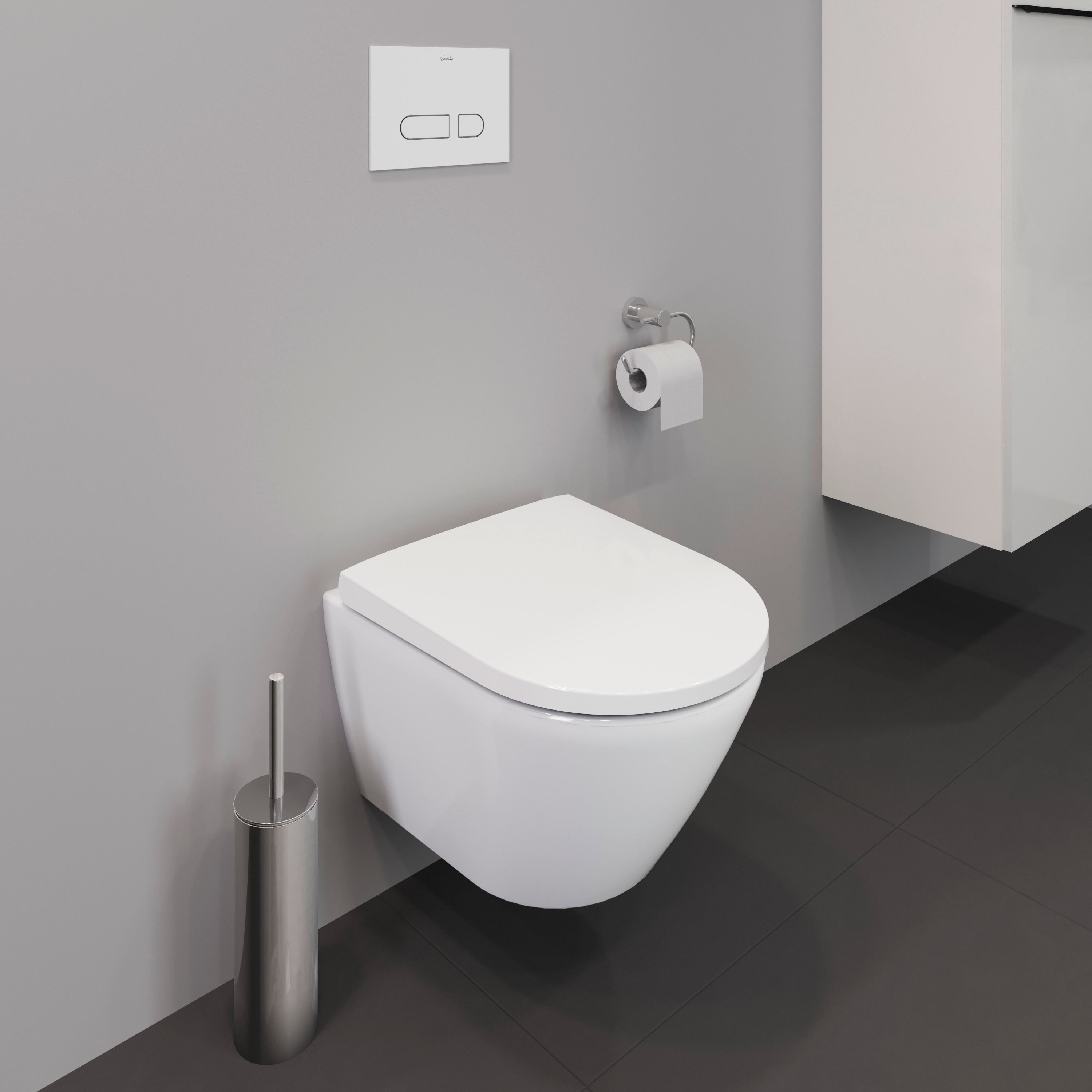 Duravit D-Neo Compact miska WC wisząca Rimless biała 2588090000