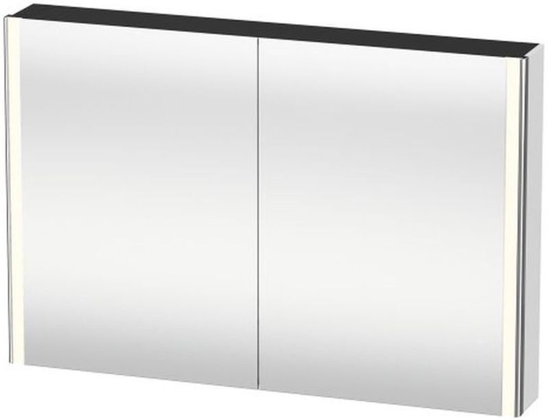 Duravit XSquare szafka 120 cm lustrzana z oświetlem LED wisząca biały mat XS711401818