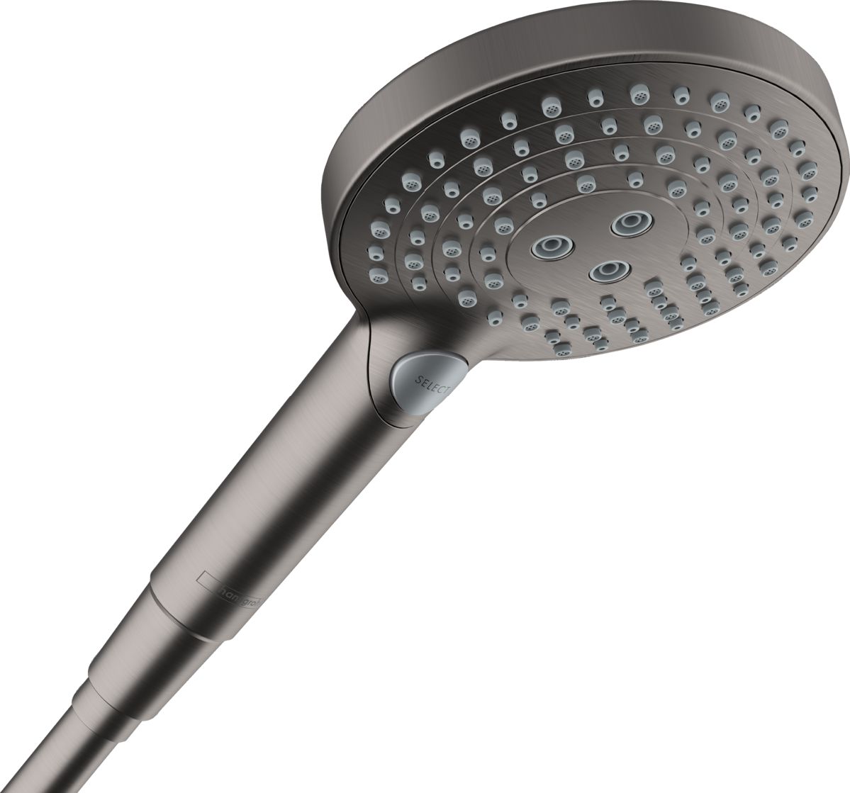 Hansgrohe Raindance Select S słuchawka prysznicowa czarny chrom szczotkowany 26014340