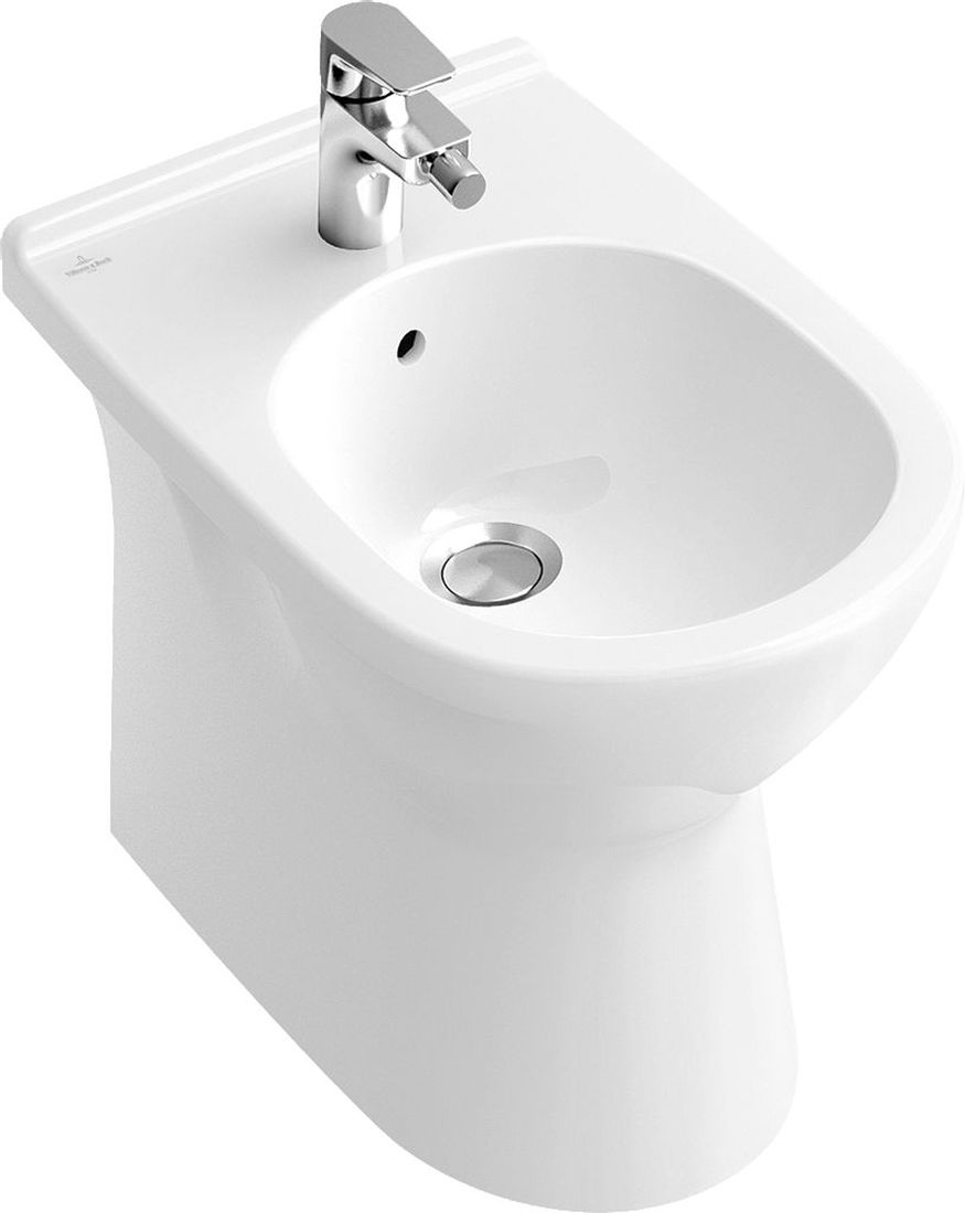 Villeroy & Boch O.Novo bidet stojący CeramicPlus Weiss Alpin 546100R1