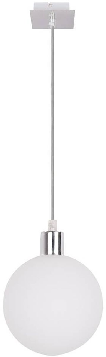 Candellux Oden lampa wisząca 1x40W chrom/biała 31-03287