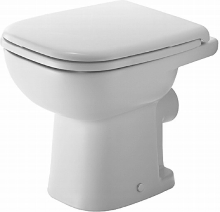 Duravit D-Code miska WC stojąca biała 21080900002