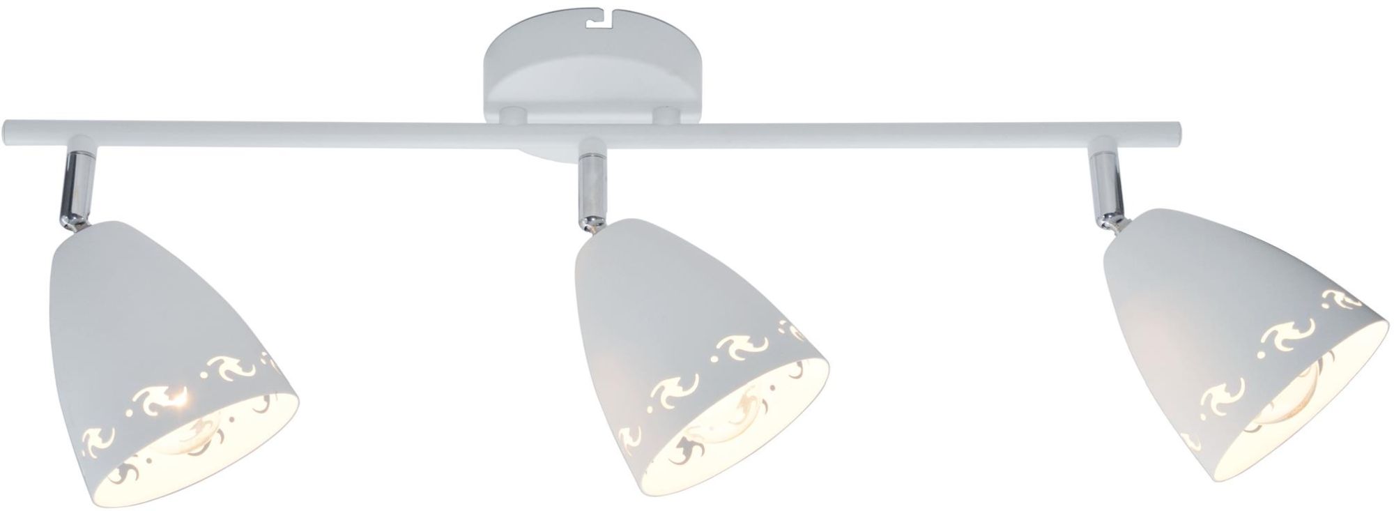 Candellux Coty lampa podsufitowa 3x40W biały mat 93-67142