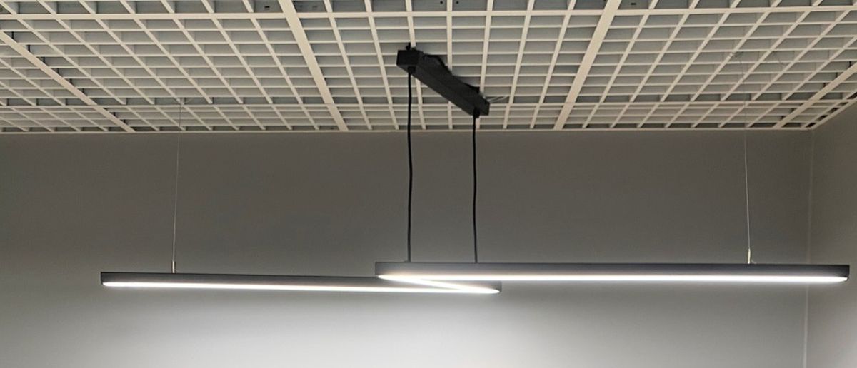 zoomLED Błyskawica lampa wisząca 1x96W biała