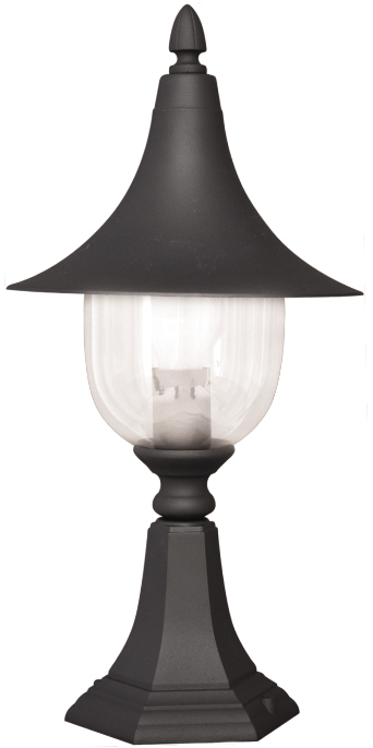 Kaja Boston lampa stojąca zewnętrzna 1x60W czarna K-8133CZARNY