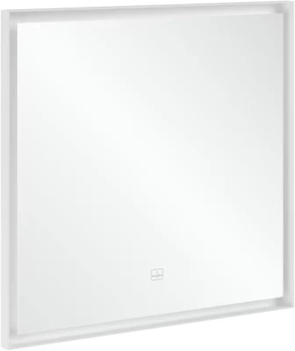 Villeroy & Boch Subway 3.0 lustro prostokątne 80x75 cm z oświetleniem LED White Matt A4638000