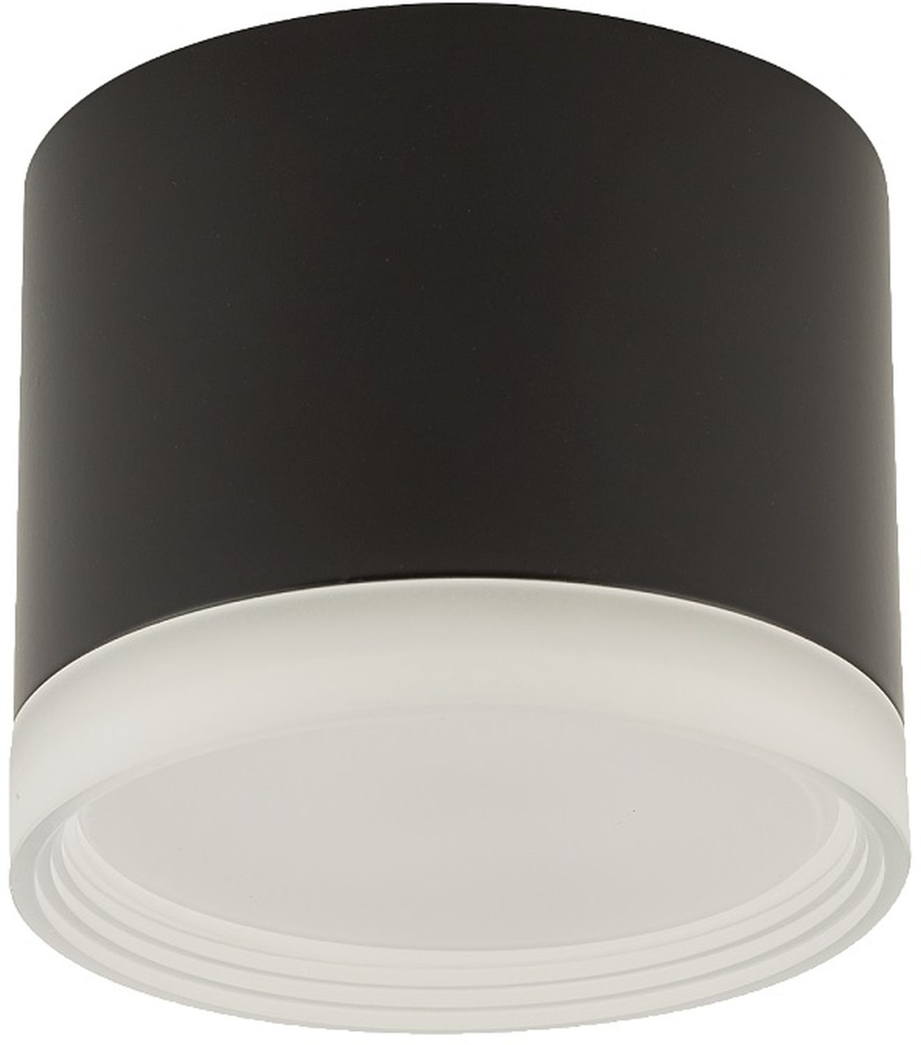 Nowodvorski Lighting Silba lampa podsufitowa 1x12W czarna 10477