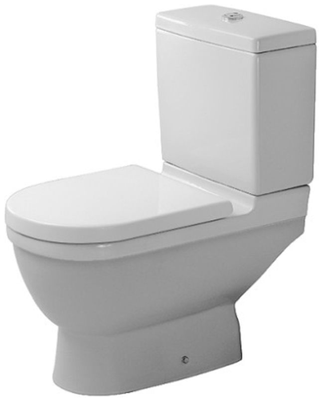 Duravit Starck 3 miska WC kompakt stojąca biała 0126010000