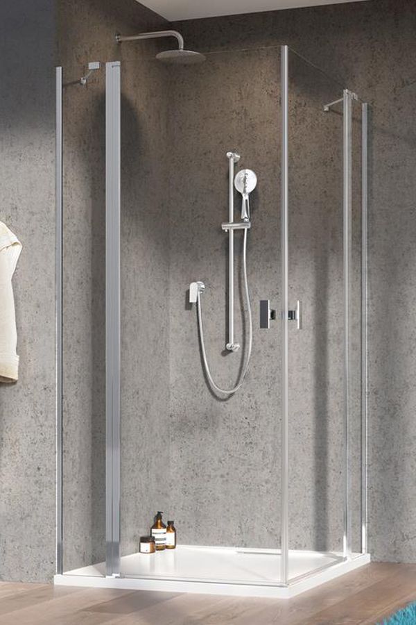 Radaway Nes KDD II drzwi prysznicowe 90 cm lewe chrom/szkło przezroczyste 10031090-01-01L