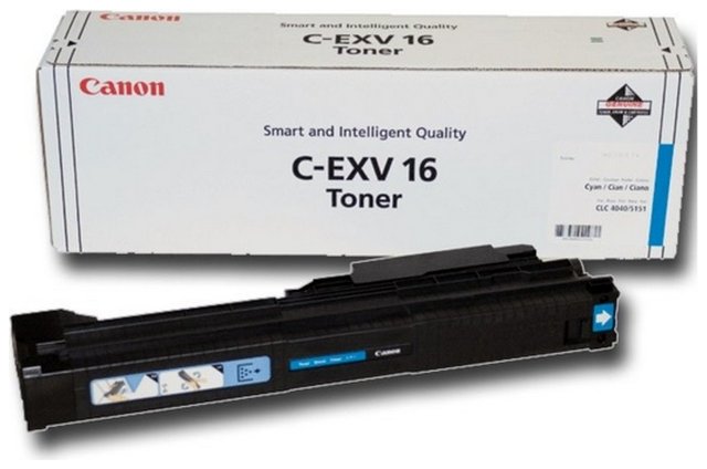 Wyprzedaż Oryginał Zgodny toner Canon CEXV16C do Canon CLC4040 CLC5151 | 36 000 str. | niebieski